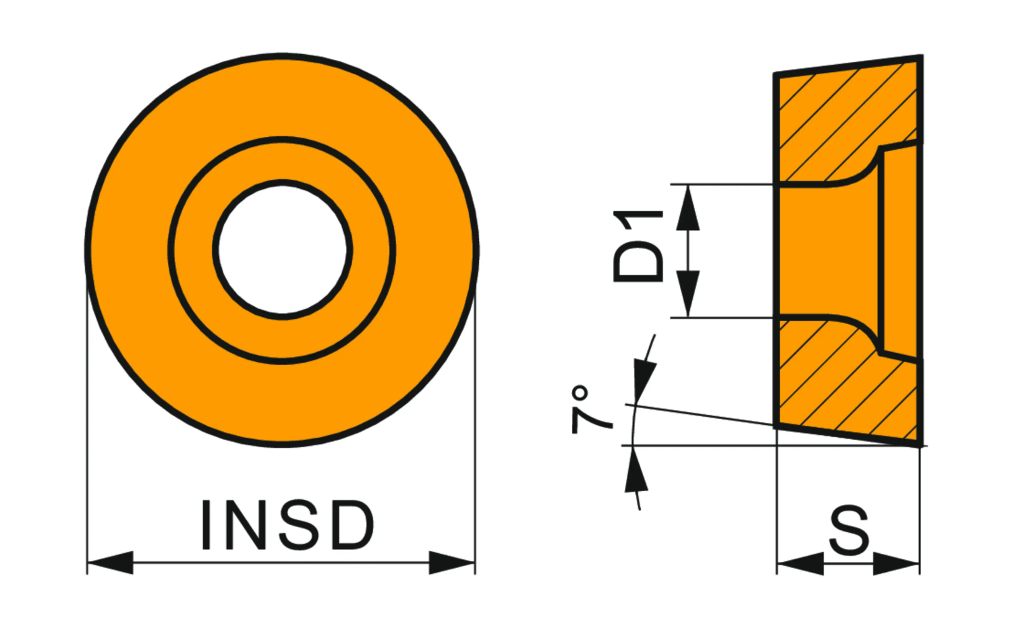 Turning Insert - Positive-RCMT 10T3MOE-FMT8330