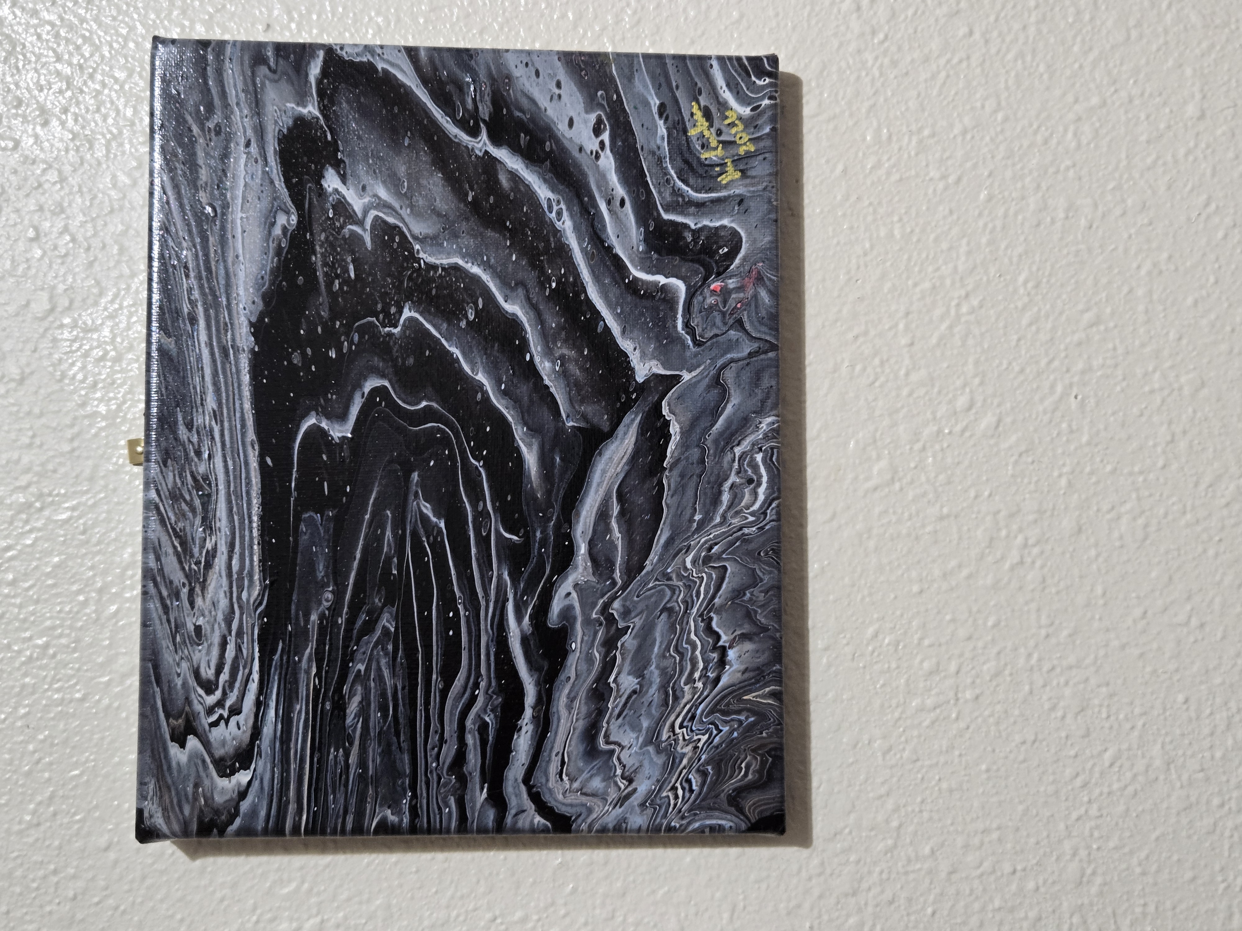 Saturn Handmade Abstract Canvas