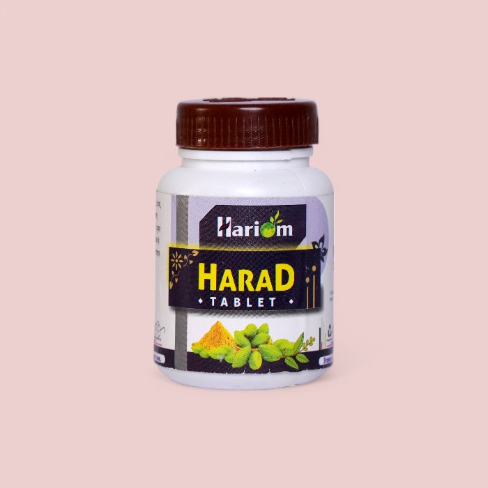 Hariom Harad Tablet 60g – Natural Digestive & Detox Support in Ayurvedic Form