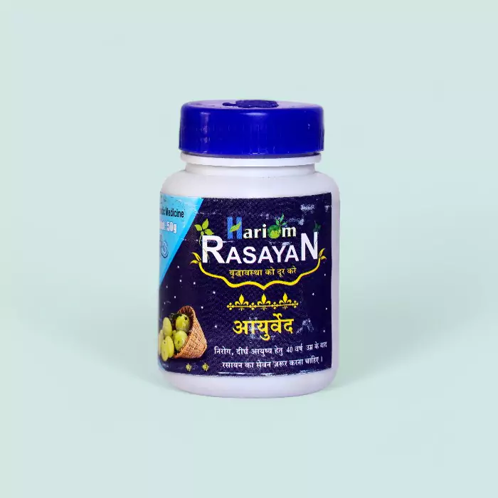 Hariom Rasayan Tablet 60g – Ayurvedic Immunity Booster with Amla & Giloy
