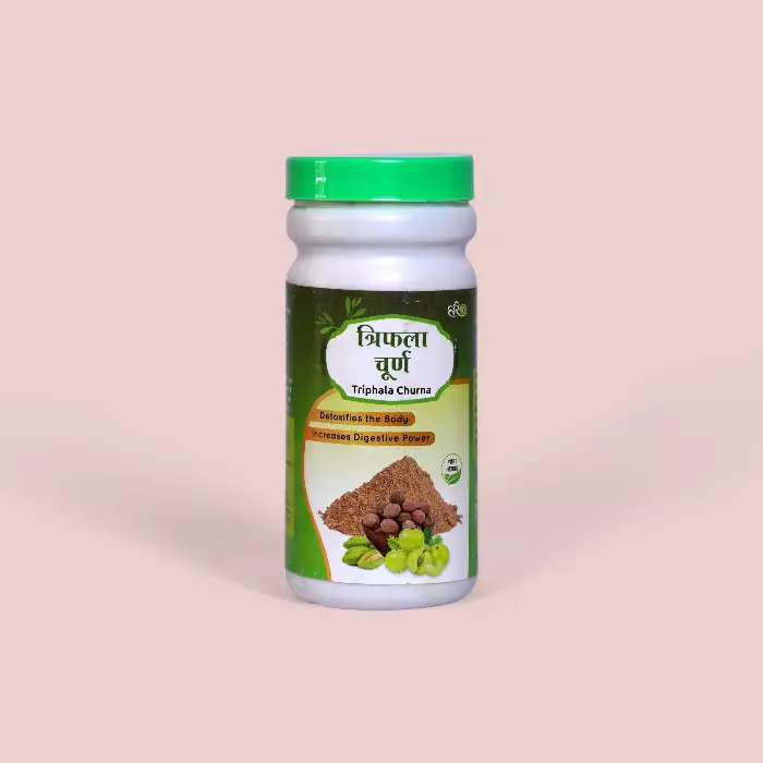 Hariom Triphala Churna 100g - Ayurvedic Digestive Powder | Detox & Immunity