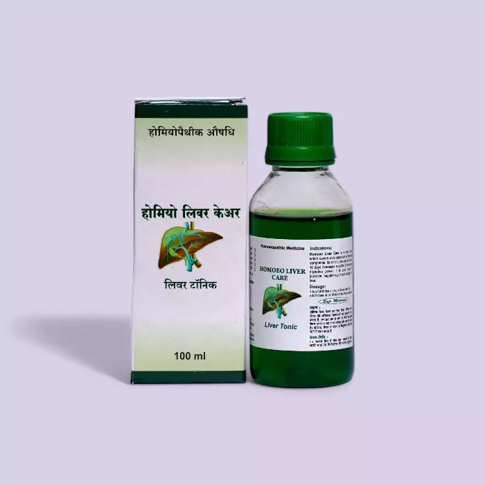 Homoeo Liver Care 100ml – Natural Liver Tonic for Detox & Digestion Support