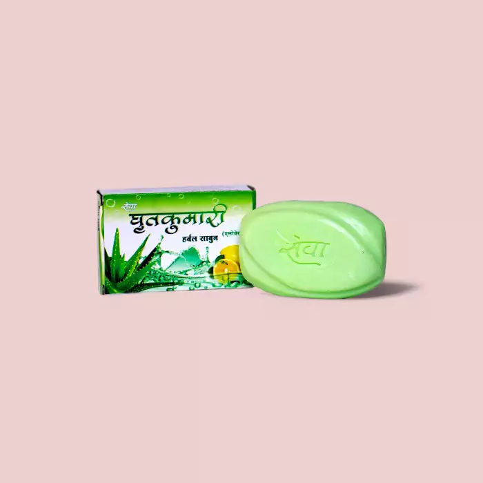 Aloevera Herbal Soap 100g – Natural Moisturizing Soap for Glowing & Acne-Free Skin