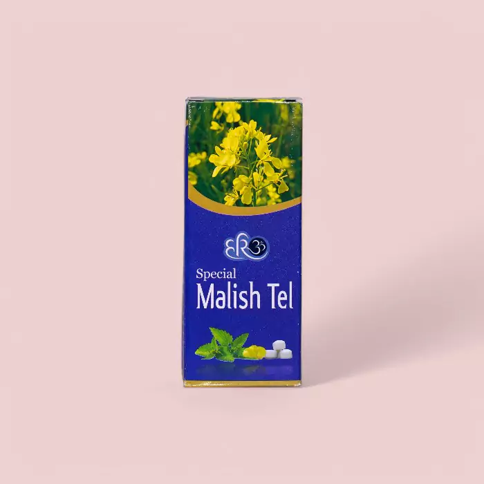 Hariom Special Malish Tel 100g – Ayurvedic Body Massage Oil for Joint Pain, Muscle Relief & Strength