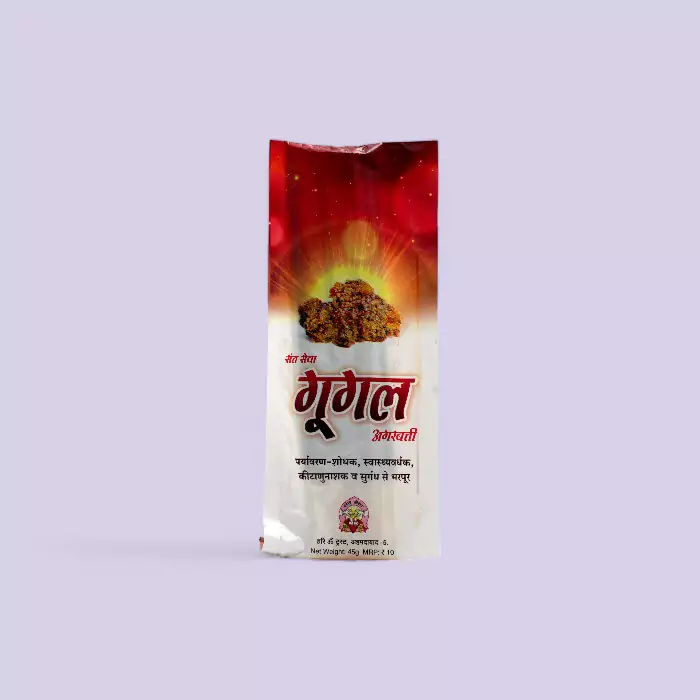 Gugal Agarbatti 45g – Pure Guggal Incense for Divine Fragrance
