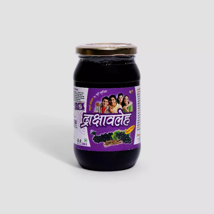 Hariom Drakshavaleha 500g – Ayurvedic Tonic for Anemia, Cough & Weakness
