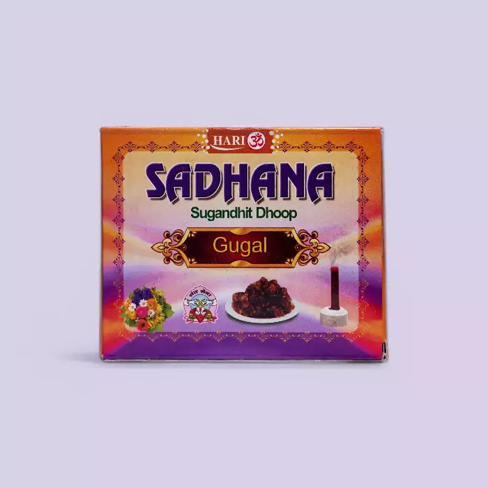 Hariom Sadhana Sugandhit Dhoop 72g – Divine Fragrance for Daily Puja & Meditation