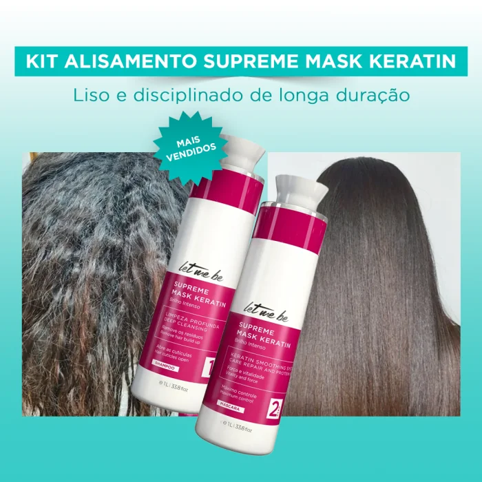 Kit Alisado Supreme Mask Keratina