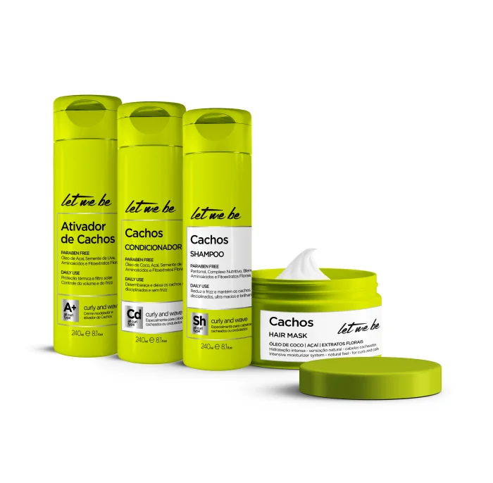 Kit para rizar Let Me Be (4 productos)