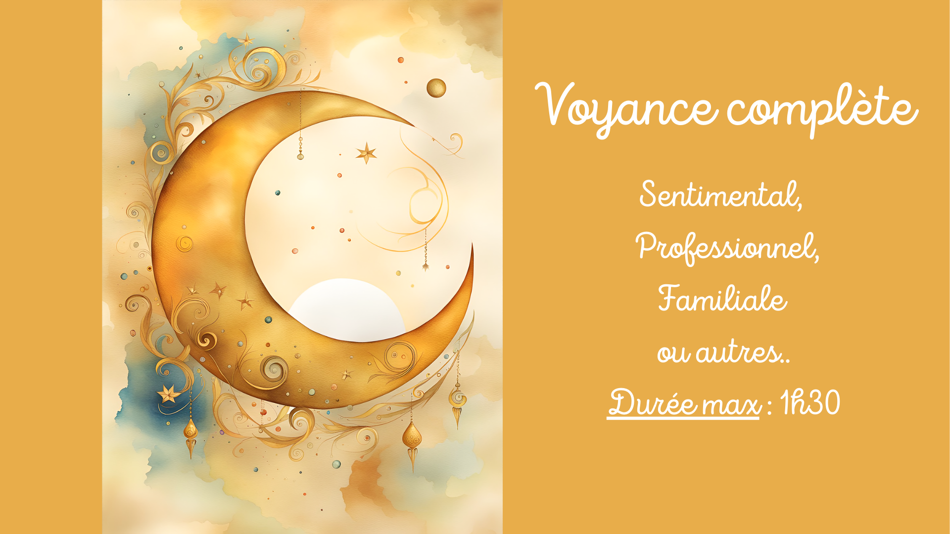 Voyance et Guidance complète de 1h30 