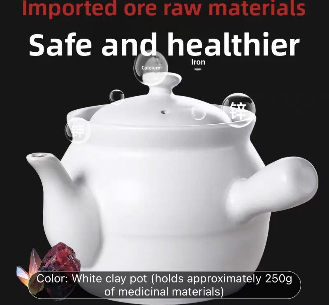 Professional Herbal Medicine Ceramic Decoction Pot