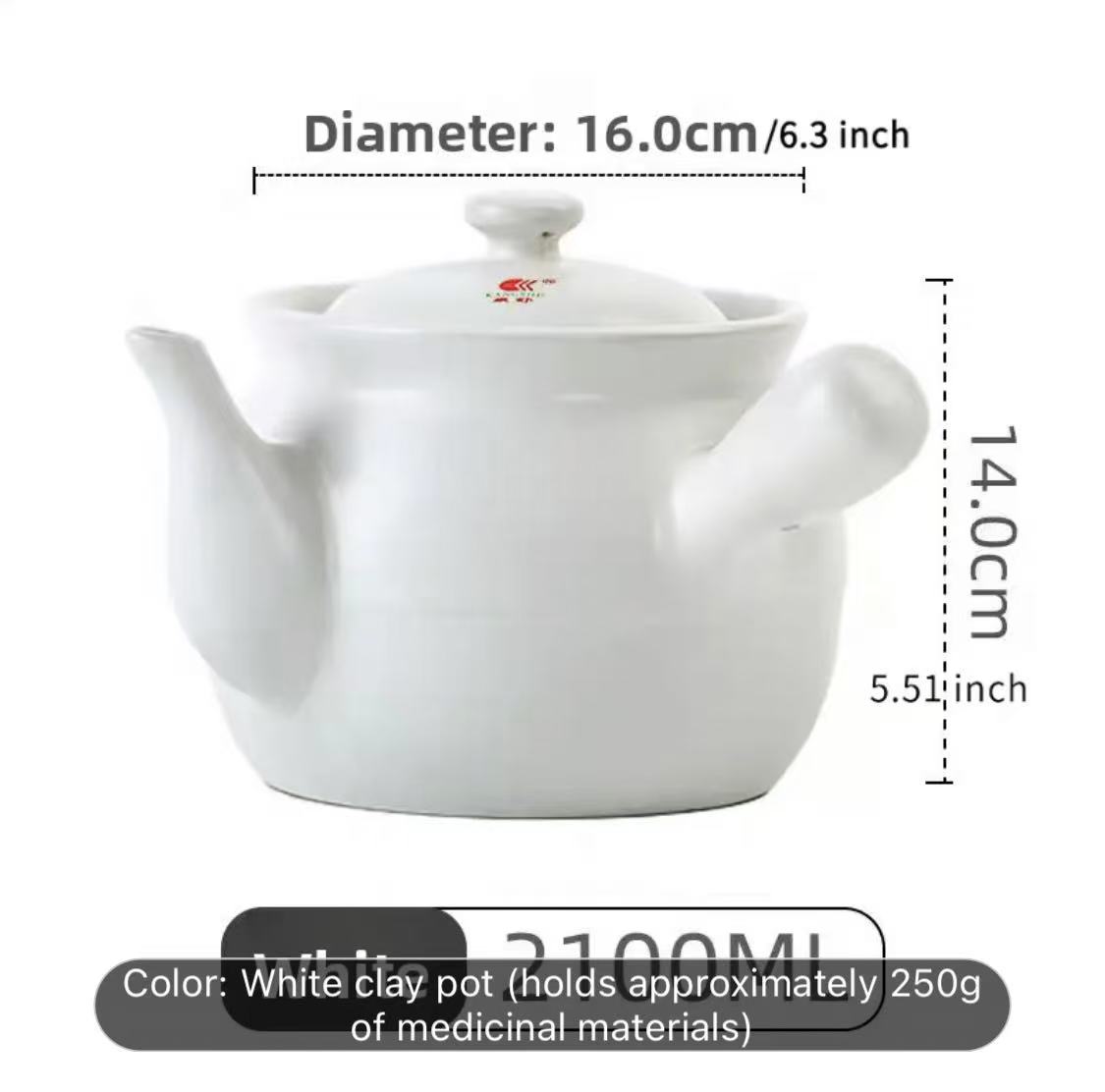 Professional Herbal Medicine Ceramic Decoction Pot