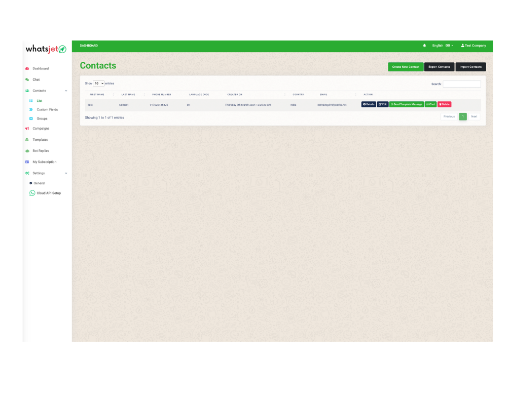 WhatsJet SaaS - A WhatsApp Marketing Platform with Bulk Sending, Campaigns, Chat Bots & CRM