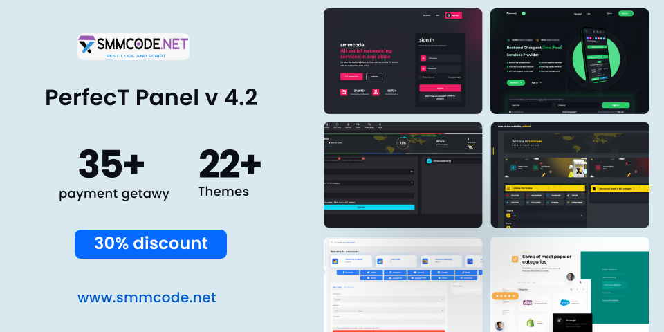 Perfect Panel smm panel Script Perfect Panel Software Script