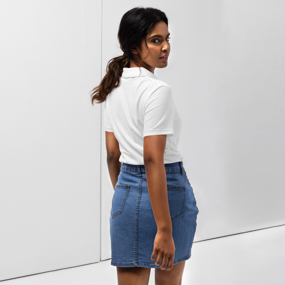 Seaside Interpreting Women’s Piqué Polo Shirt