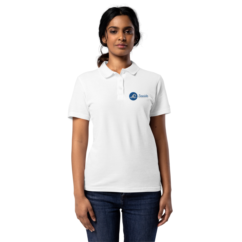 Seaside Interpreting Women’s Piqué Polo Shirt