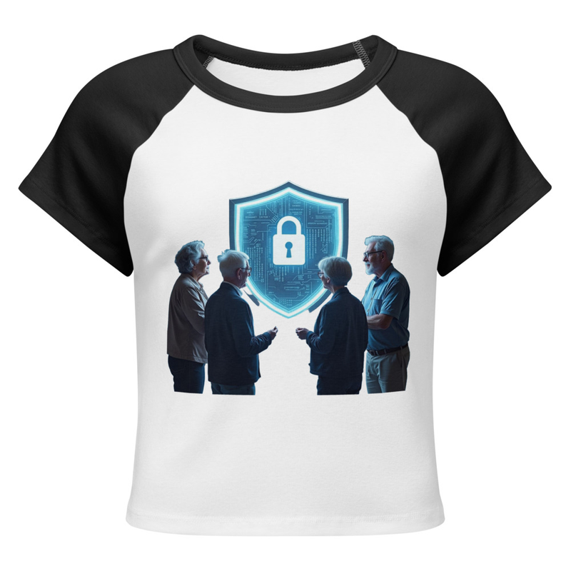 Women’s micro rib raglan baby tee