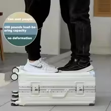 🧳 Valise ultra resistante – USB, Cadre Aluminium & Style Brut