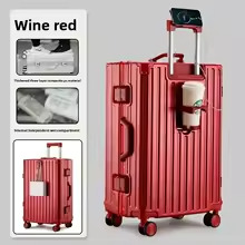 🧳 Valise ultra resistante – USB, Cadre Aluminium & Style Brut