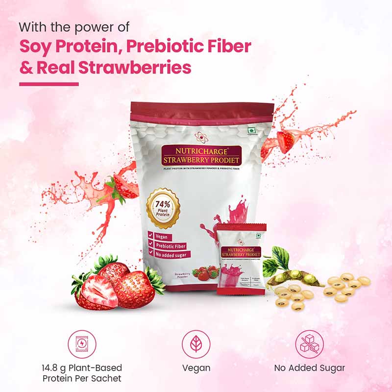 Nutricharge Strawberry Prodiet