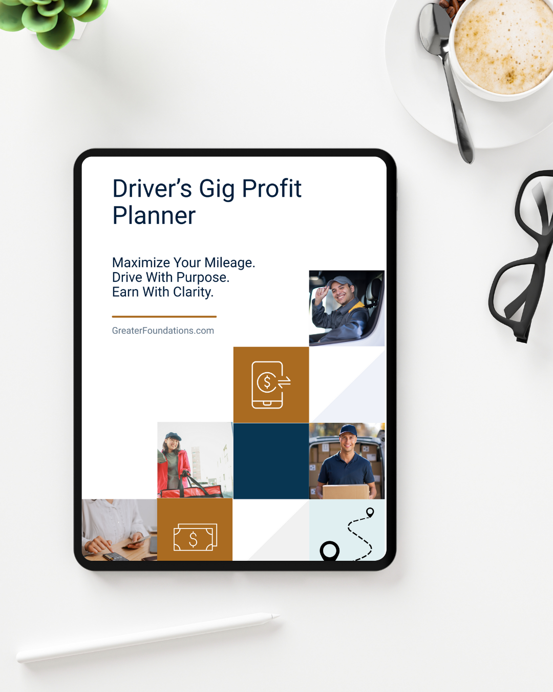 Driving Gig Profit Planner - Google Sheets Compatible