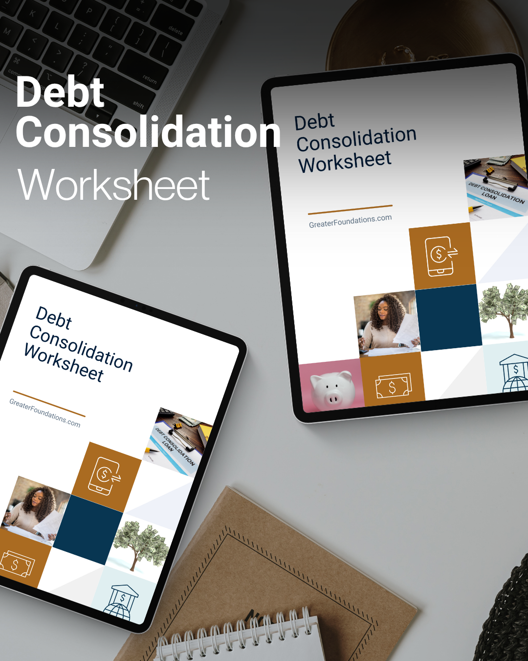 Debt Consolidation Worksheet - Google Sheets Compatible