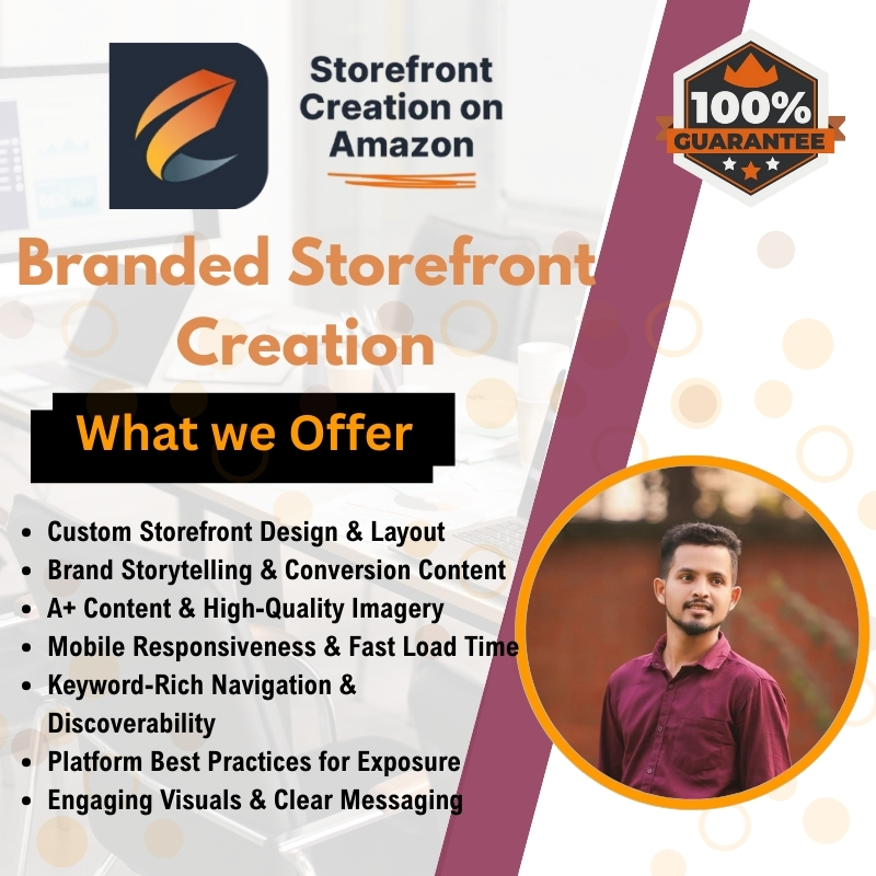Amazon Storefront Creation Services With A+ Content And Brand Visuals