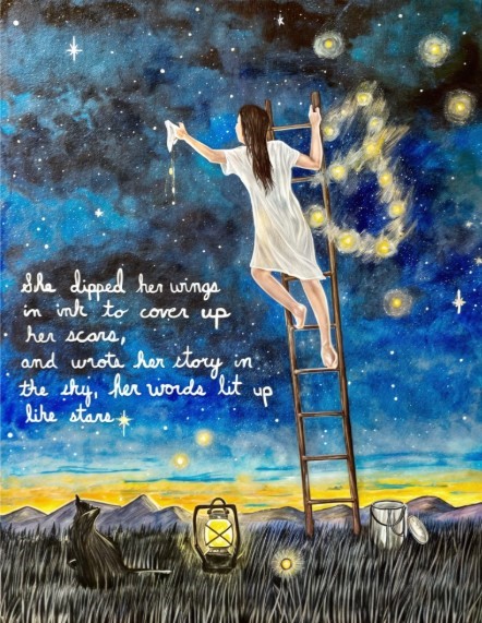 Scars Like Stars (8.5x11 PRINT)