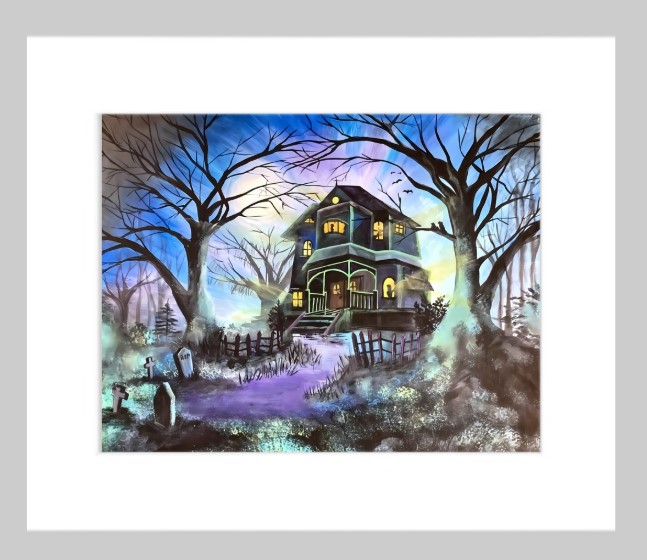 Haunted House (8.5 x 11 PRINT)