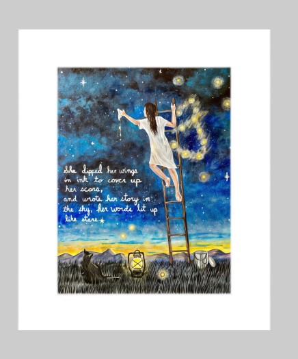 Scars Like Stars (8.5x11 PRINT)