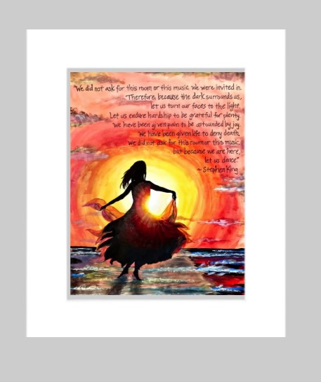 Let Us Dance (8.5x11 PRINT)