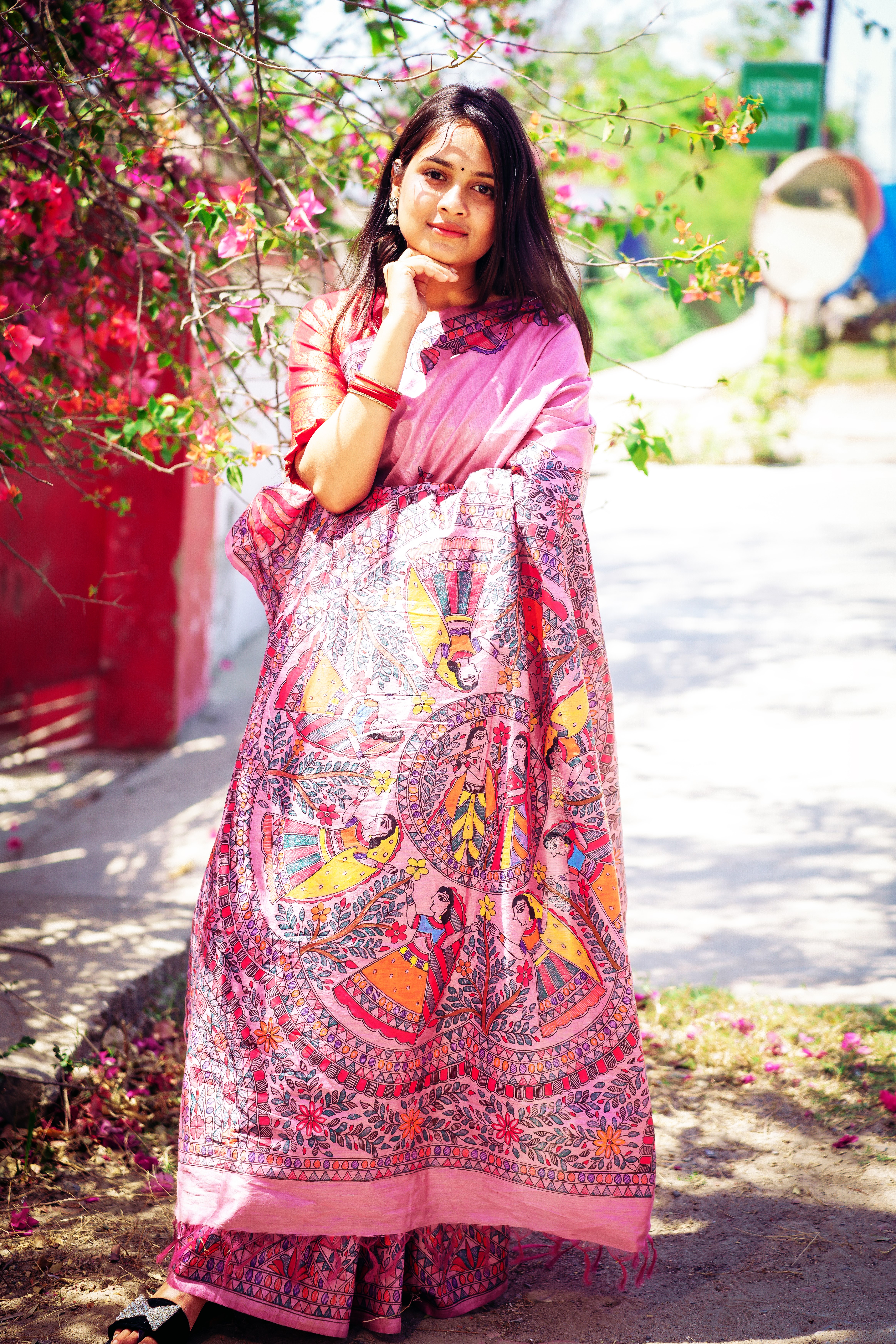  Tussar Silk Saree