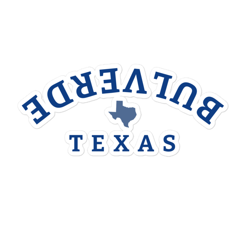 Bulverde Texas Decal