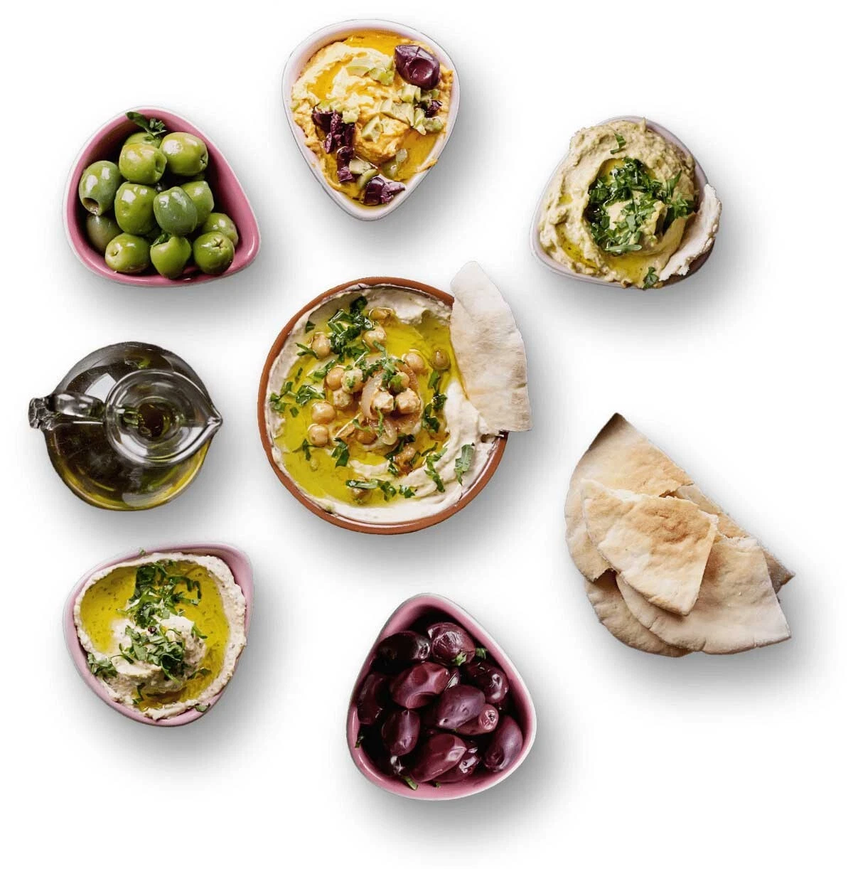 Kasih Hummus 135g (Pack of 4) Vegan Chickpea and Tahini Dip