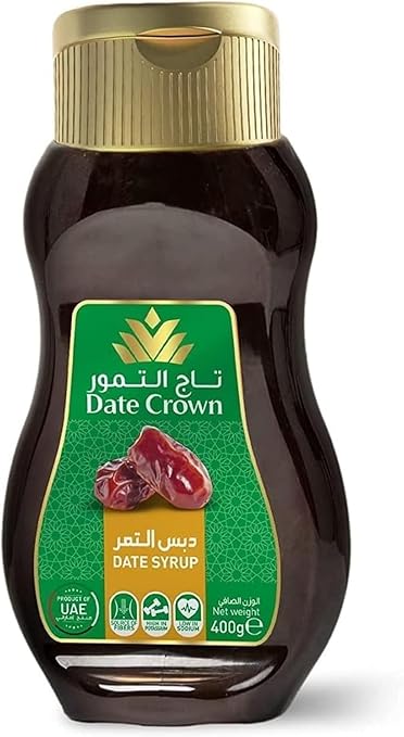 Date Crown Date Syrup 400g | Sugar Free Syrup from Organic Dates | 100% Natural
