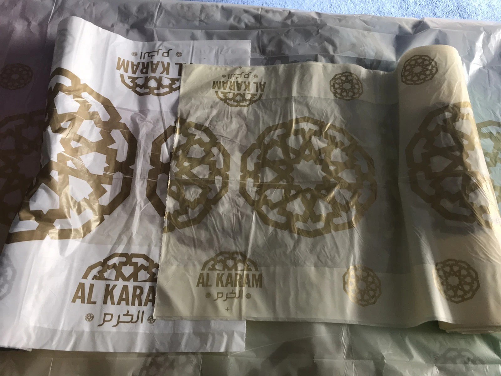 X2 Al karam disposable table cover 20 sheets 85cmx110cm | Biodegradable