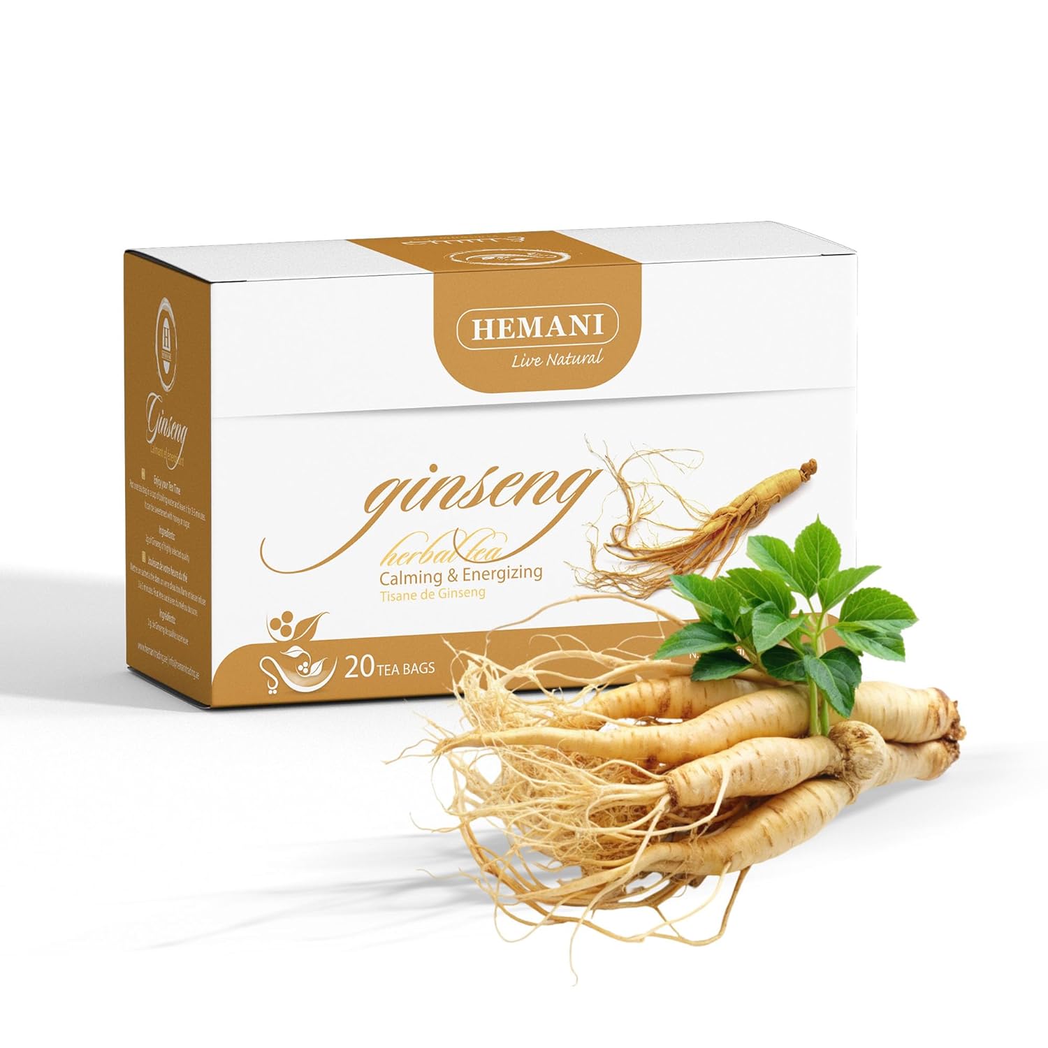 Hemani Cinnamon Herbal Tea - 20 Tea Bags شاي هيماني بالأعشاب بالقرفة