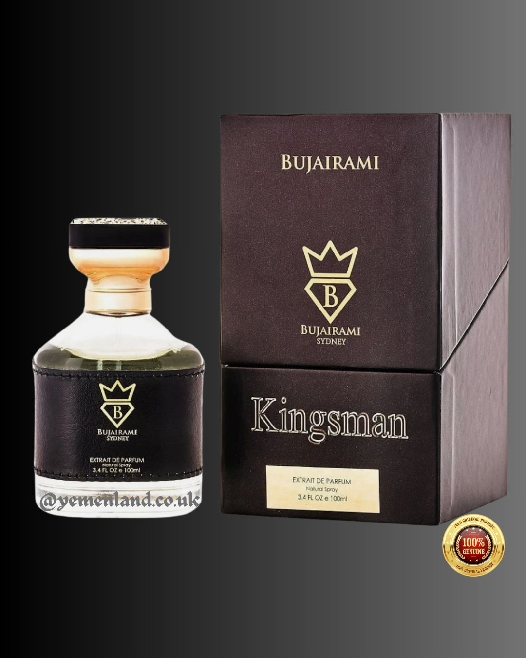 Bujairami Kingsman Extrait de Parfum 100ml Bujairami Sydne | Original