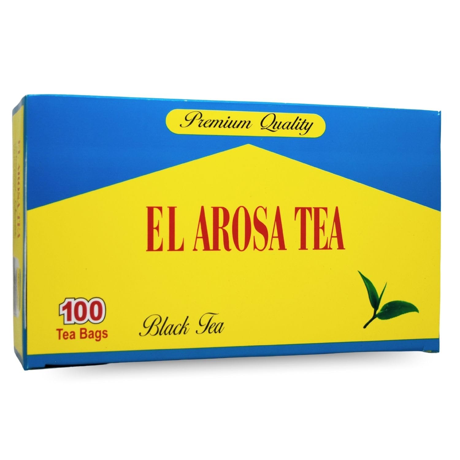 EL AROSA Traditional  Egyptian Kenyan 100 Tea Bags  شاي العروسة الأصلي أكياس