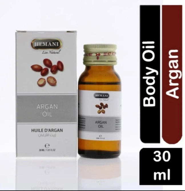 Hemani Argan Oil 100% Natural Herbal Oil 30ml UK