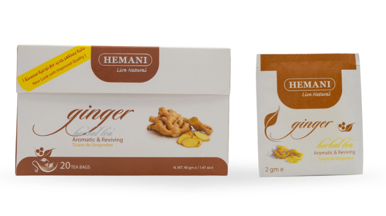 Hemani Ginger Herbal Tea 20 Bags شاي هيماني بالأعشاب بالزنجبيل
