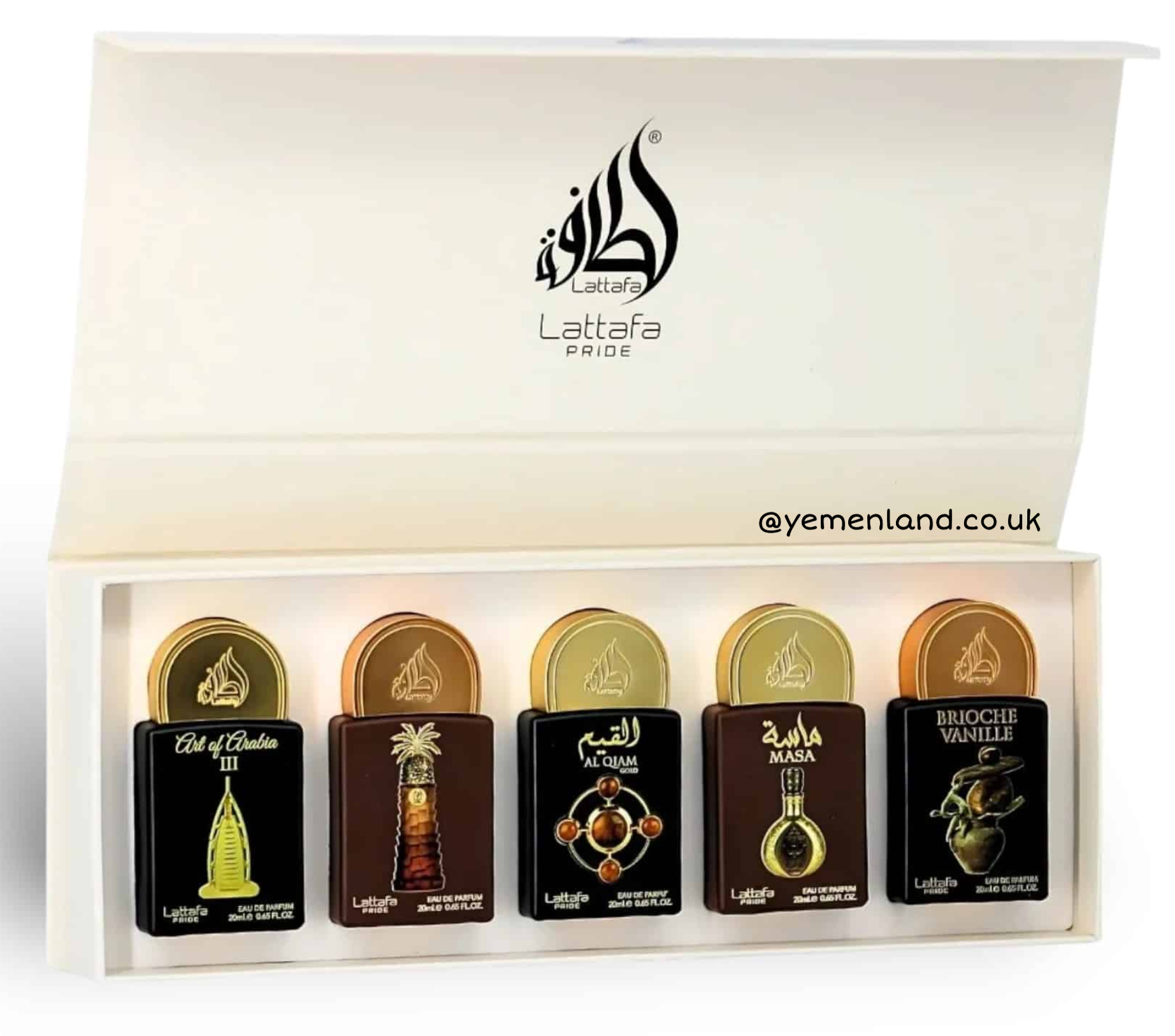 Lattafa Pride Eau de Parfum Gift Set Collection No.4 | 5 x 20ml | Gift Set | Original