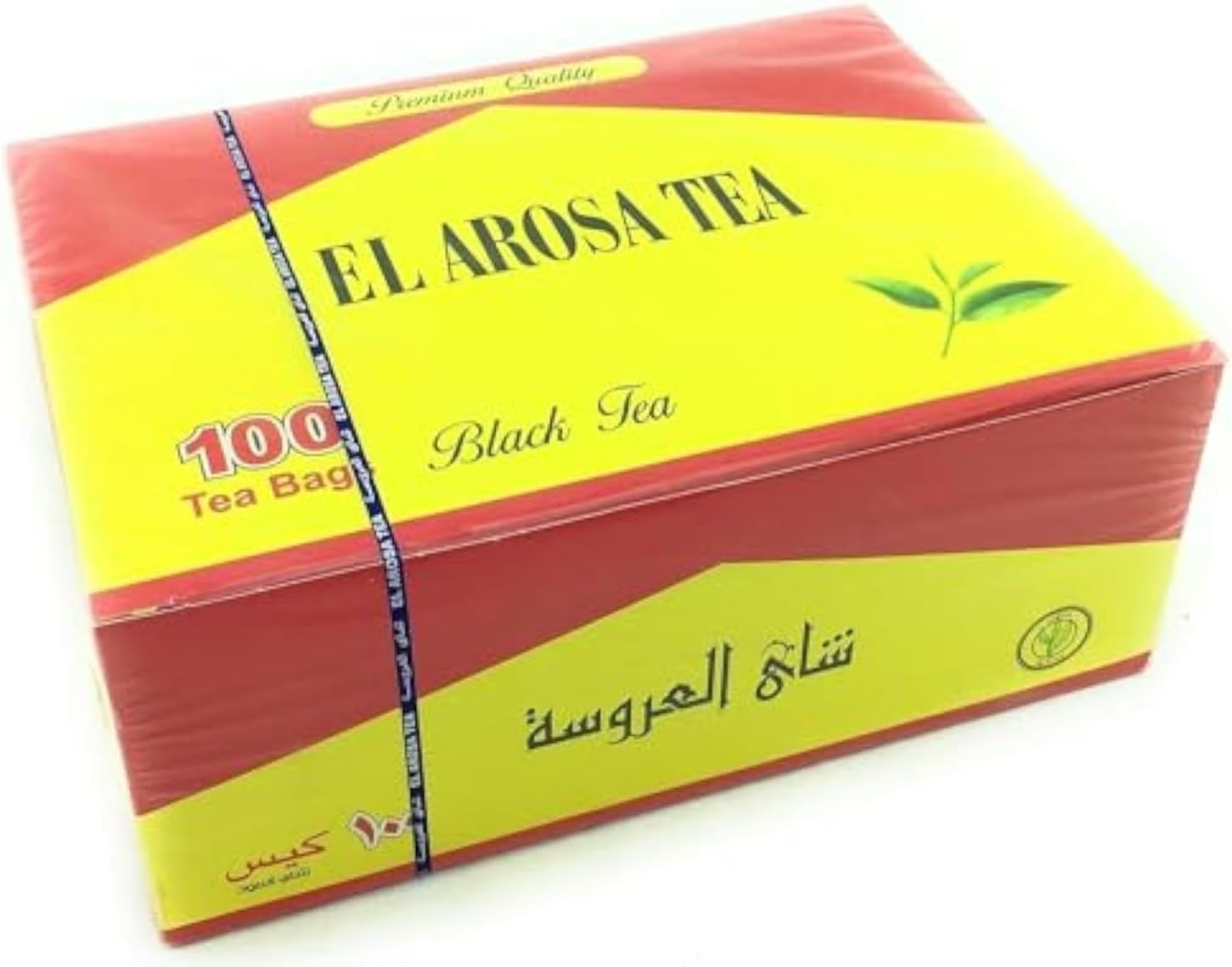 EL AROSA Traditional  Egyptian Kenyan 100 Tea Bags  شاي العروسة الأصلي أكياس