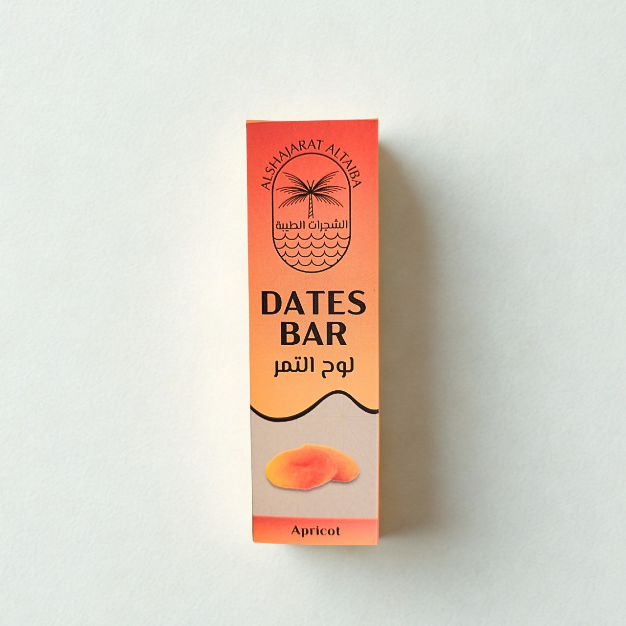 Apricot Dates Bars Natural Energy Snack No Added Sugar Gluten Free Vegan 12 Pack