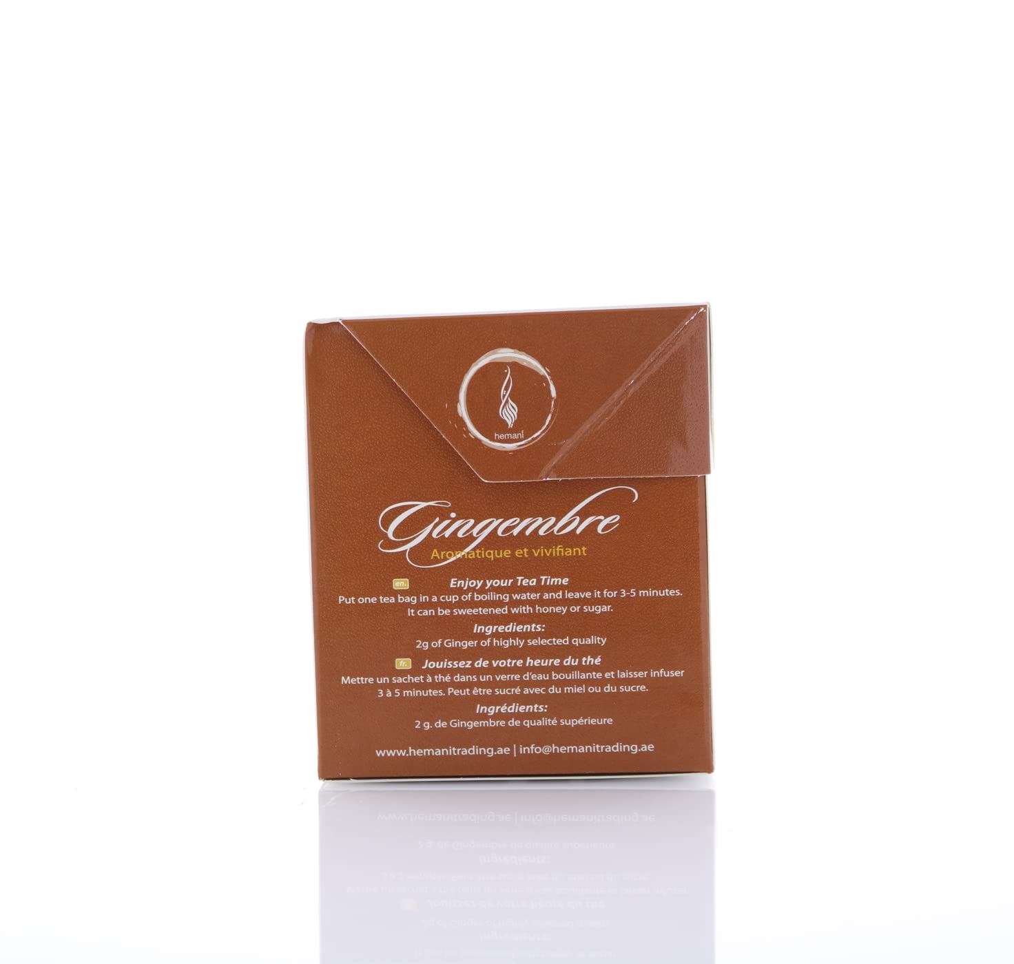 Hemani Ginger Herbal Tea 20 Bags شاي هيماني بالأعشاب بالزنجبيل