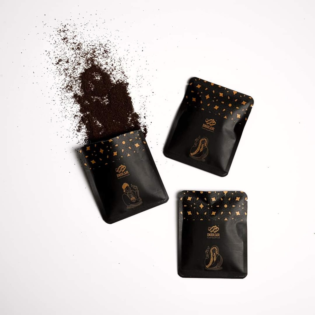 Yemeni Drip Coffee Bags Box (10 Sachets) | Fresh Specialty Coffee | No Equipment Needed