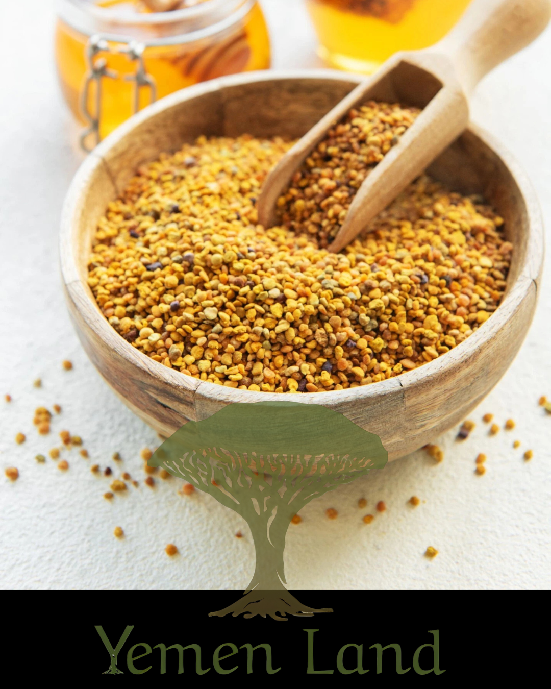 Raw Yemeni Bee Pollen Natural Granules Premium Quality Raw Botanical