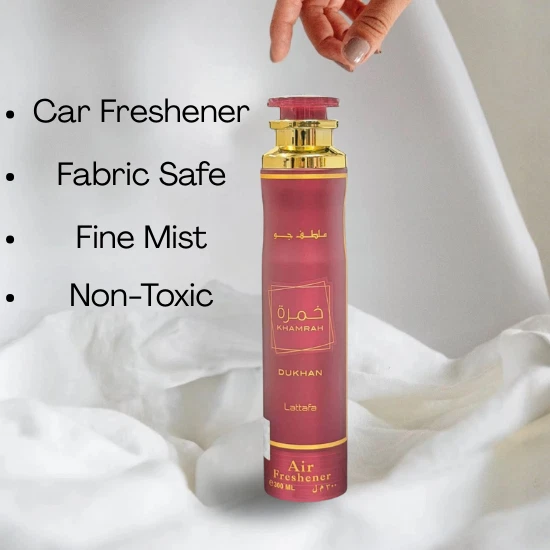 2 X Arabian Air Freshener Bundle Khamrah Dukhan (2 x 300ml) Dubai, Luxury Scent