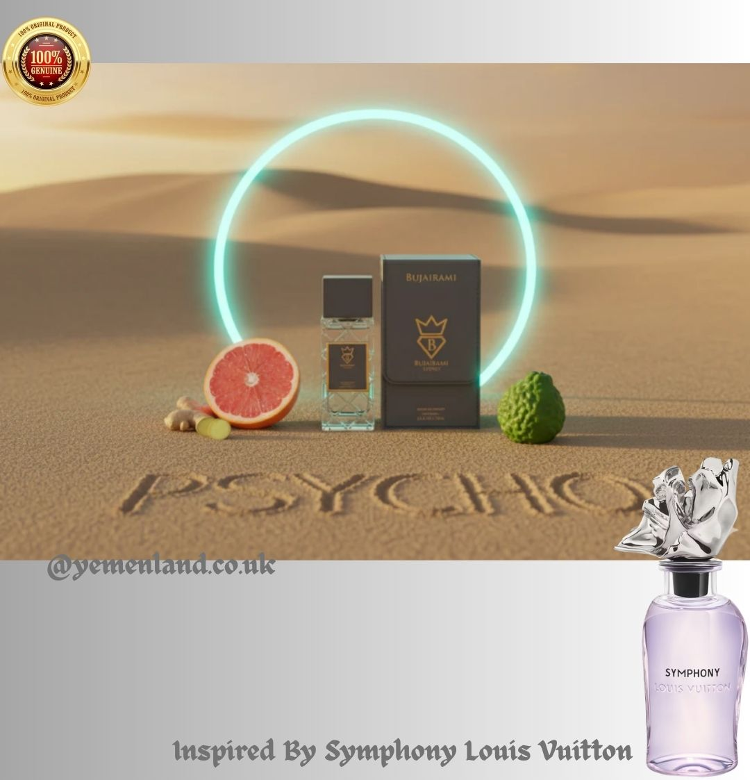 Psycho Inspired By Symphony Louis Vuitton - Extrait de Parfum 100ml Bujairami Sydney | Original