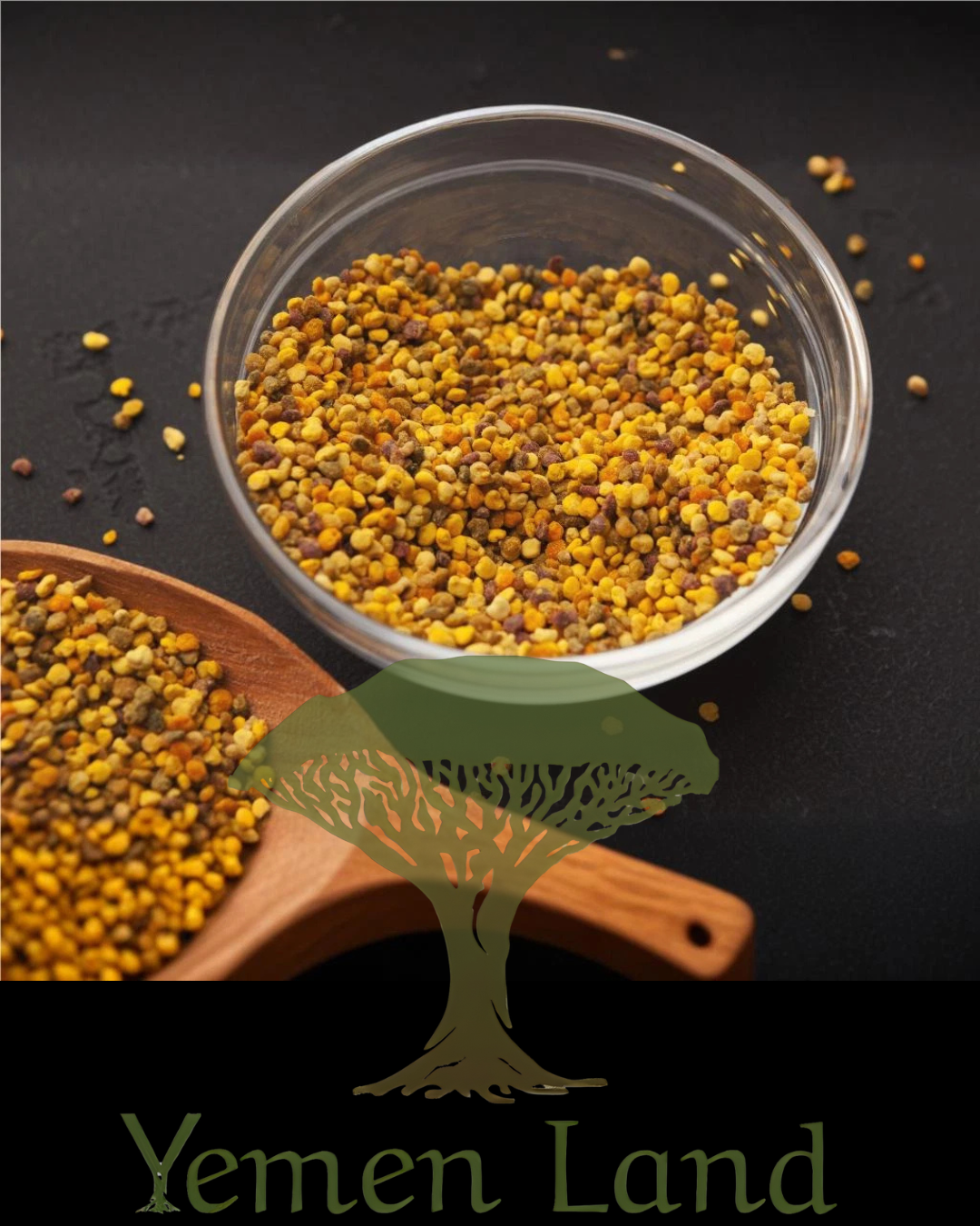 Raw Yemeni Bee Pollen Natural Granules Premium Quality Raw Botanical